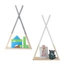 Gyerekpolc, fehér/természetes, JOLI