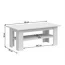 Kisasztal 120,  fehér, JOLK