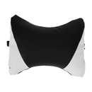 Irodai/gamer szék RGB LED világítással, fekete/fehér, JOVELA