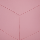 Irodai/gamer szék RGB LED világítással, rózsaszín/fehér, JOVELA