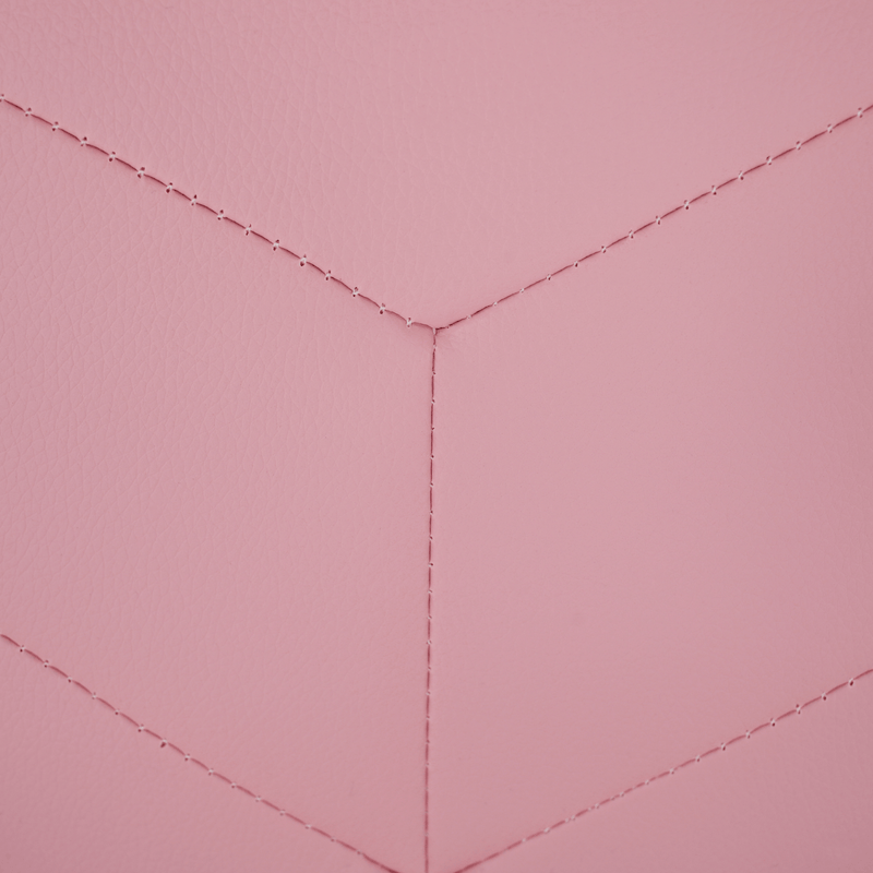 Irodai/gamer szék RGB LED világítással, rózsaszín/fehér, JOVELA