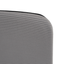 Tárgyalószék, szürke/fekete, KABIR