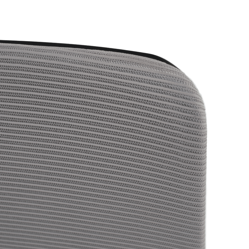 Tárgyalószék, szürke/fekete, KABIR