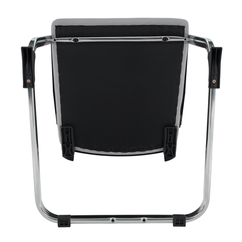 Tárgyalószék, szürke/fekete, KABIR