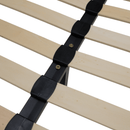 Ágy, rózsaszín/króm arany matt, 180x200, KAISA