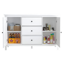 Komód, fehér, KALEO