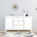 Komód, fehér, KALEO