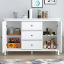 Komód, fehér, KALEO