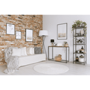 Konzolasztal, fekete, KALISTO