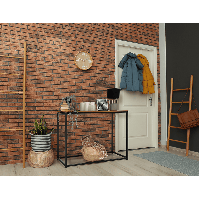 Konzolasztal, fekete, KALISTO