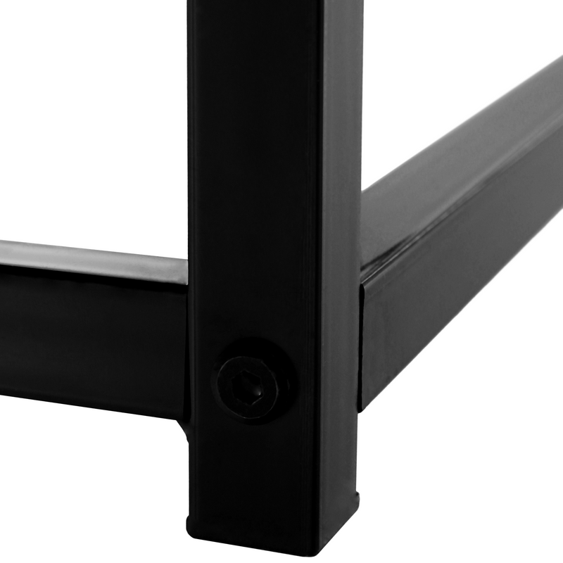 Konzolasztal, fekete, KALISTO