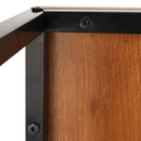 Konzolasztal, fekete, KALISTO