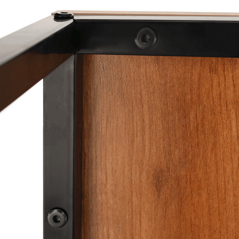 Konzolasztal, fekete, KALISTO