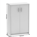 Pc sarok asztal, fehér, JOHAN 2 NEW 13