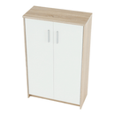 Szekrény, sonoma tölgy/fehér, JOHAN 2 NEW 13