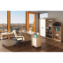 Nyitott polcos szekrény, sonoma tölgyfa, JOHAN 2 NEW 03