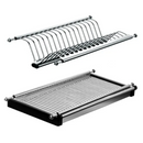 Edényszárító felső szekrénybe, rozsdamentes acél, KAPIO TYP 2