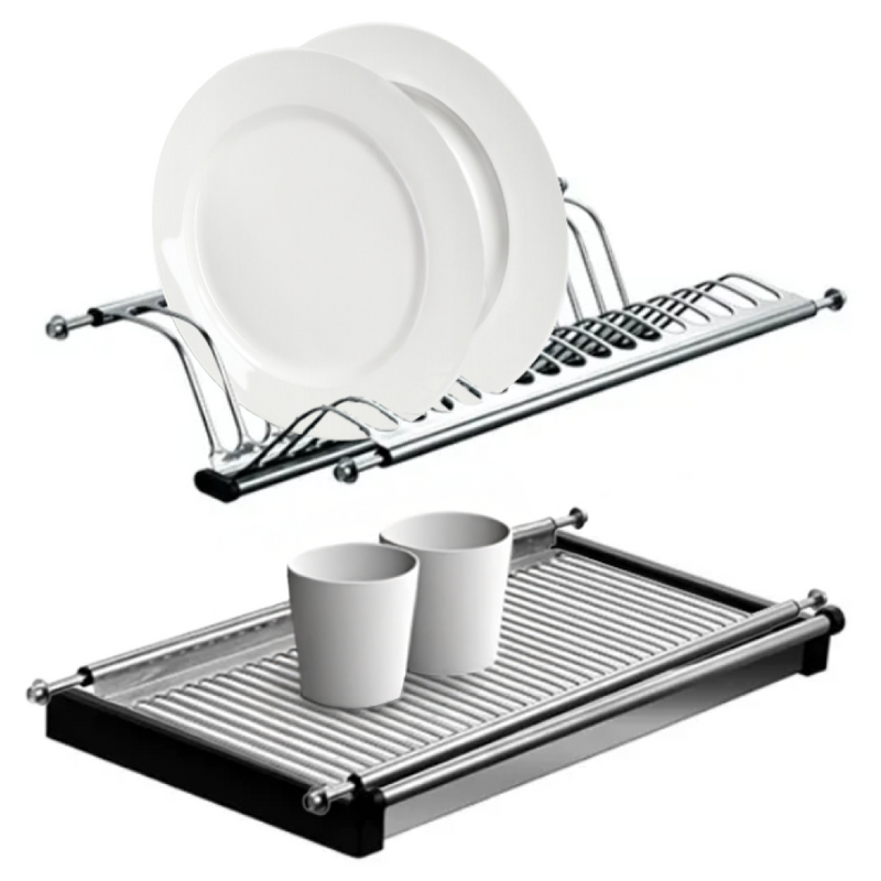 Edényszárító felső szekrénybe, rozsdamentes acél, KAPIO TYP 1