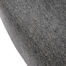 Design fotel, szürke/fekete, KAPY