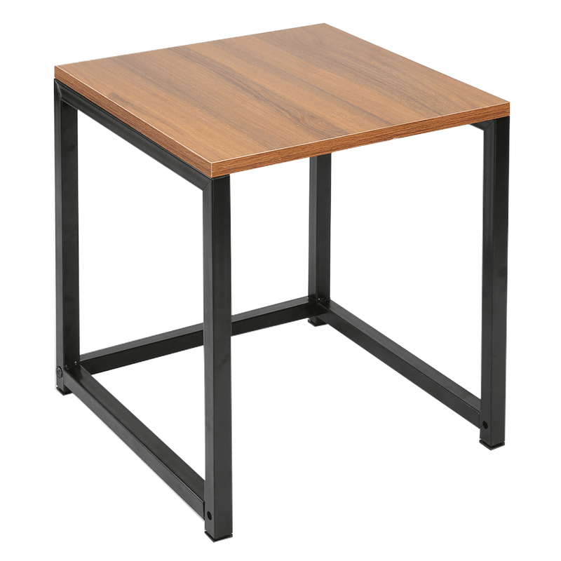 Három kisasztalból álló szett, dió/ fekete, KASTLER NEW TYP 3