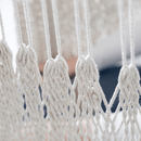 Lógó hintaszék, fehér, KAZAN