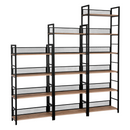 Polcállvány, fekete/tölgy, KELER TYP 2