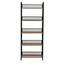 Polcállvány, fekete/tölgy, KELER TYP 2