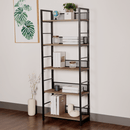 Polcállvány, fekete/tölgy, KELER TYP 2