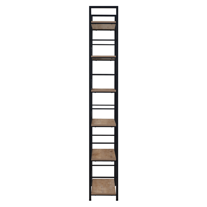 Polcállvány, fekete/tölgy, KELER TYP 3