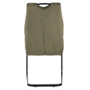 Étkezőszék, zöld/fekete, KELMA