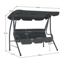 Kerti hinta, szürke, KEMI