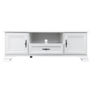 TV-asztal, alpesi fehér, KENTAK RTV2D1S