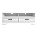 TV-asztal, alpesi fehér, KENTAK RTV2S