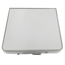 Összecsukható kempingasztal, 120 cm, alumínium/MDF, KEPI TYP 1