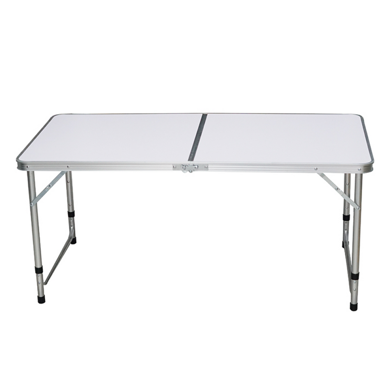 Összecsukható kempingasztal, 120 cm, alumínium/MDF, KEPI TYP 1