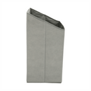 Szennyeskosár, natúr bambusz/szürke, KERI NEW