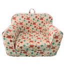 Kinyitható babzsák, színes, KIDY