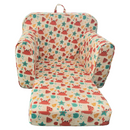 Kinyitható babzsák, színes, KIDY