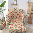 Kinyitható babzsák, színes, KIDY