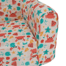 Kinyitható babzsák, színes, KIDY