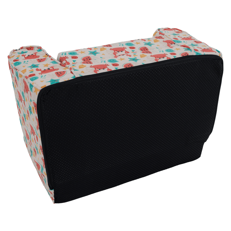 Kinyitható babzsák, színes, KIDY