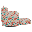 Kinyitható babzsák, színes, KIDY