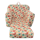 Kinyitható babzsák, színes, KIDY