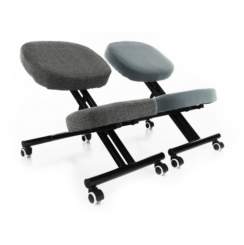 Ergonomikus zsámoly, világosszürke/fekete, KILIAN