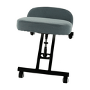 Ergonomikus zsámoly, világosszürke/fekete, KILIAN