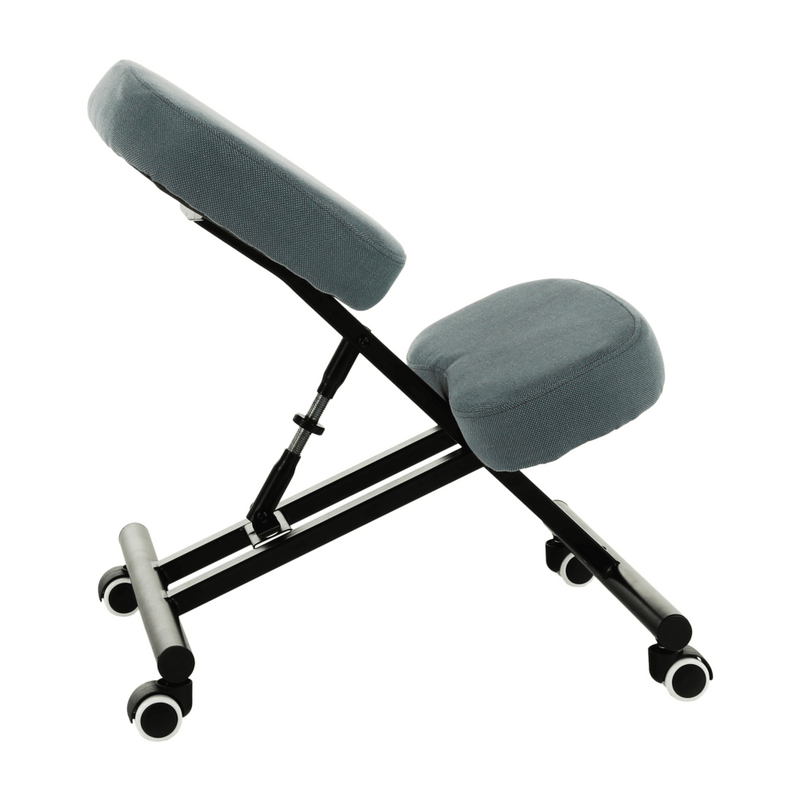 Ergonomikus zsámoly, világosszürke/fekete, KILIAN