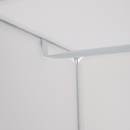 Gyerek moduláris szekrény, fehér/barna minta, KIRBY