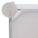 Gyerek moduláris szekrény, fehér/barna minta, KIRBY