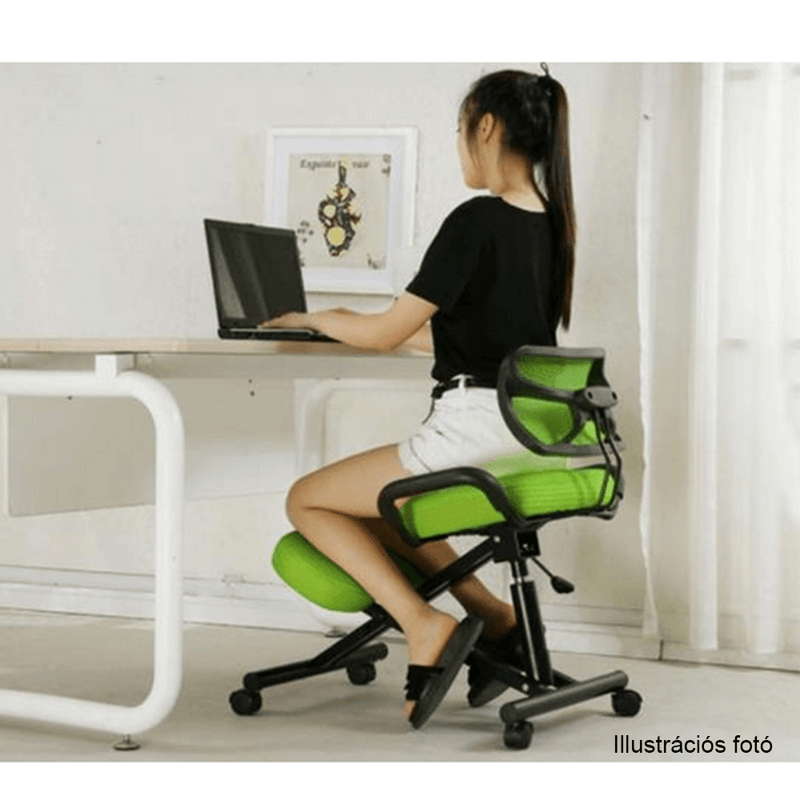 Ergonomikus zsámoly, bézs/fekete, RUFUS