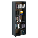 Magas polcállvány, grafit/artisan tölgy, KLAUDIUS TYP 1